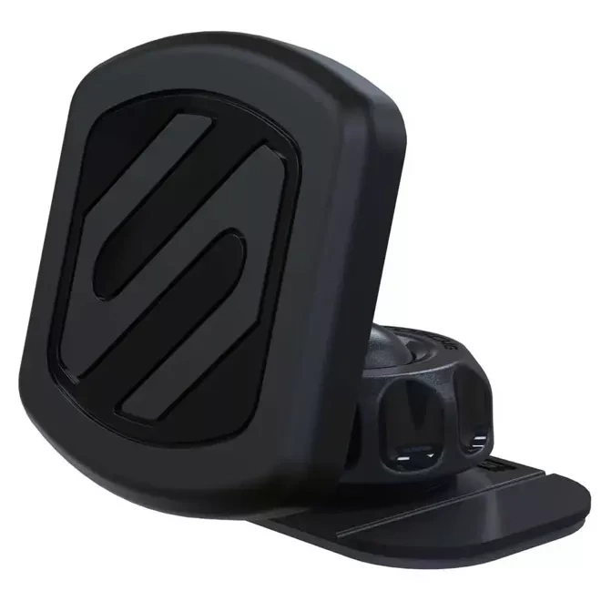 Scosche MagicMount™ Dash. Uchwyt magnetyczny do montażu na desce auta / w biurze z uniwersalną płytką mocującą do Samsunga S23