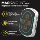 Uchwyt magnetyczny MagicMount™ Pro2, montaż na deskę auta / kratkę wentylacyjną. Dedykowany do iPhone 13